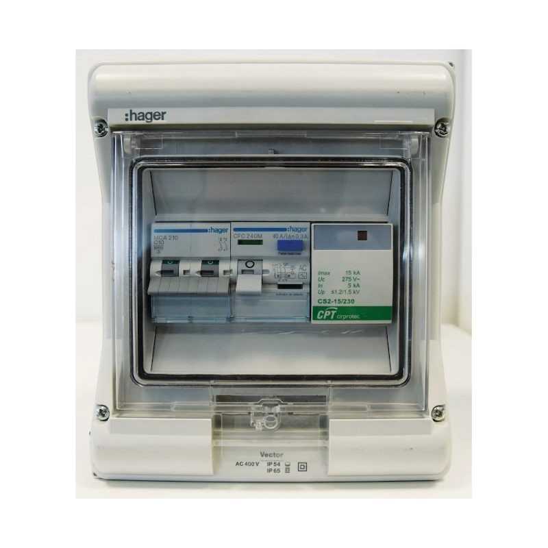 Sölver cuadro de protección AC Inversor Monofásico para instalación fotovoltáica 2kW/3kW