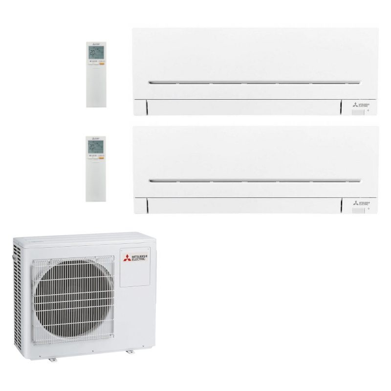 Aire Acondicionado Kit 2x1 Multi Split Mitsubishi Electric MXZ-2F53VF + MSZ-AY25VGKP + MSZ-AY35VGKP