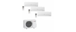 Klimaanlage 3x1 Multi Split Mitsubishi Electric MXZ-3HA50VF + 2x MSZ-HR25VFK + MSZ-HR35VFK