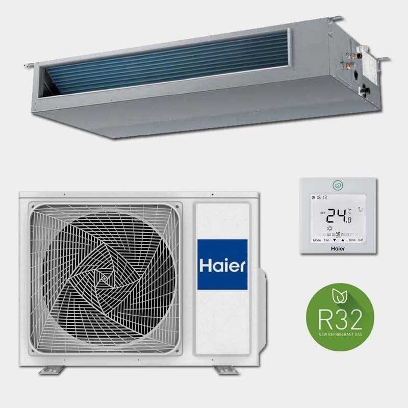 Kanalklimaanlage Haier Halbdruck Monof. AD140S2SM8FA(H)+1U140S2SN1FA