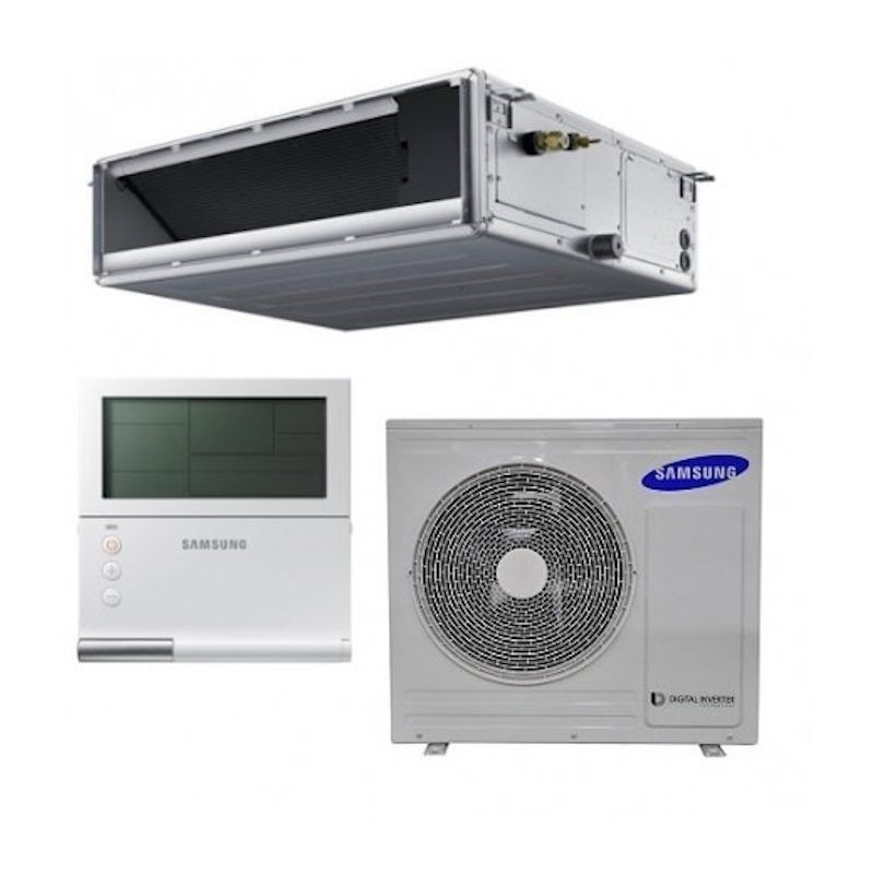 Aire Acondicionado Conductos Samsung KIT-052MDKG Inverter Deluxe Monof. AC052RNMDKG + AC052RXADKG