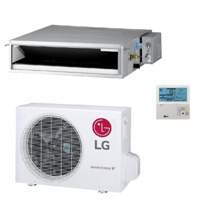 Aire Acondicionado Conductos Baja Silueta LG CL09F CONFORT+ Monof.