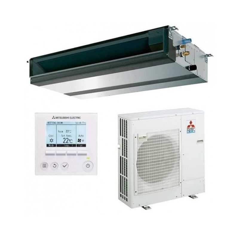 Kanalklimaanlage Mitsubishi Electric MSPEZ-100VJA Standard Inverter Monof.