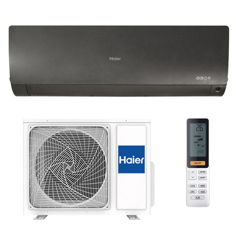 Aire Acondicionado Split 1x1 Inverter Haier Flexis 25 Black