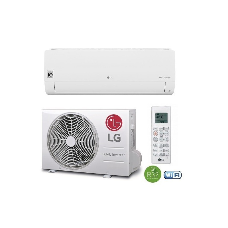 Aire Acondicionado Split 1x1 Inverter LG Confort Wifi R32 S18ET