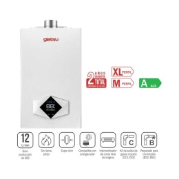 Watering Heater Low NOx Rhombus Gia-Cle-12nox Butane