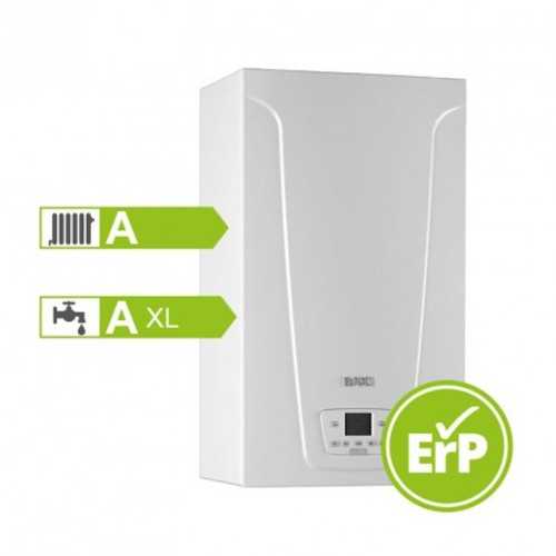 Gaz mural mélangé de chaudière Baxi Neodens plus 28/28 F Eco avec micro-construction
