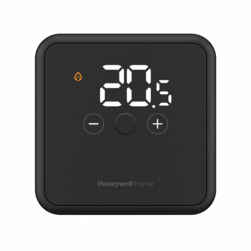 Termostato ambiente digital DT4R Negro inalambrico Honeywell