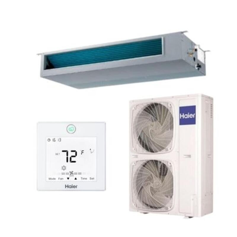 Aire Acondicionado Conductos Haier Health-Connect 140 Monof. (2 ventiladores)