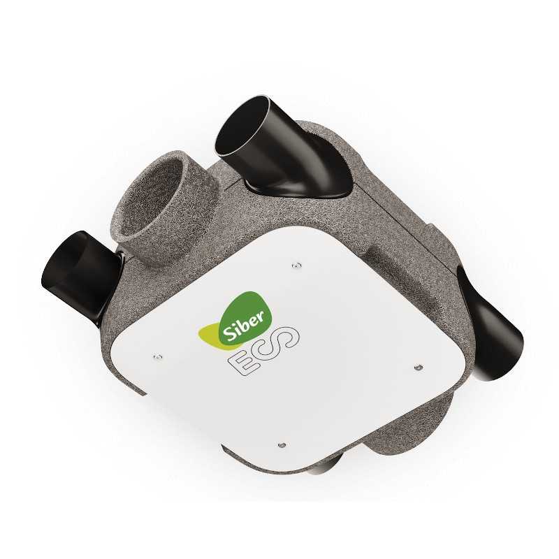 Siber ECO HIGRO+ Simple Group Residential Flow VMC Higrorregulable Compac. ec 422m3/h