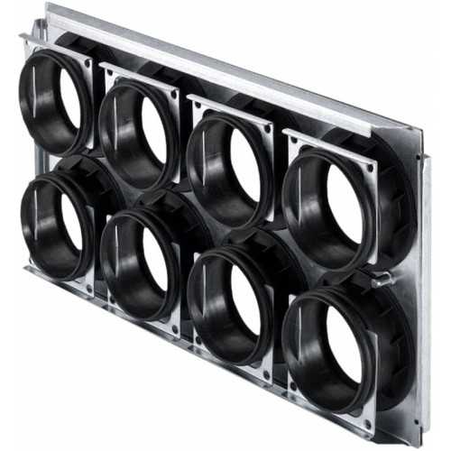 Zehnder ComfoFan Silent Kit voor 3 natte kamers met RFZ-controle 425m3/h