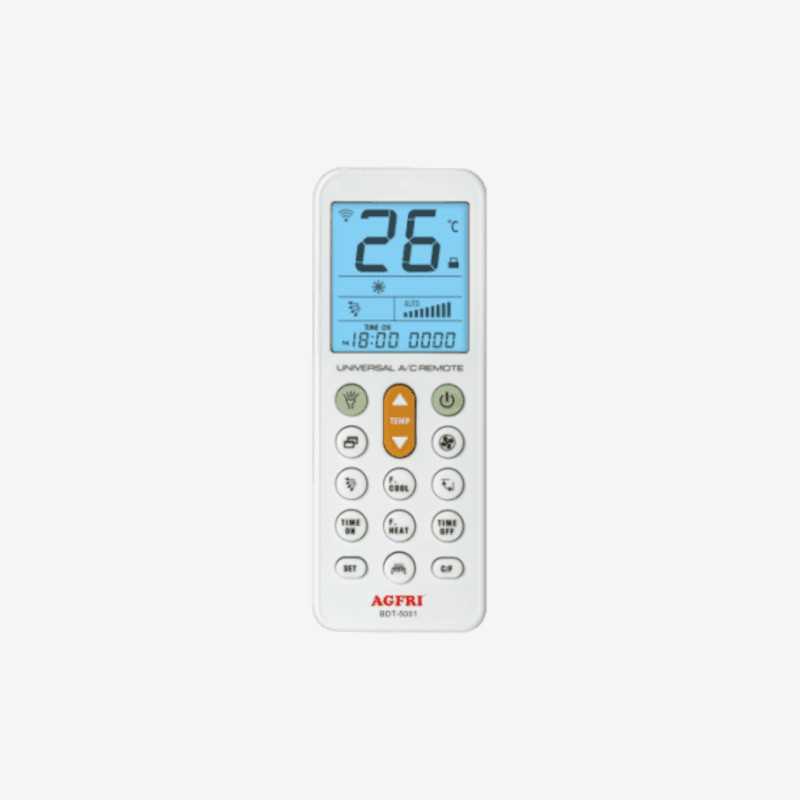 Universal remote control A.A.