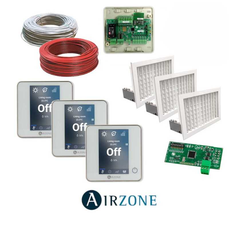 Kit Zoning System 3 Zones Airzone Flexa