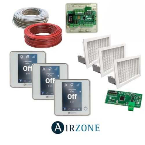 Kit Zoning System 3 Zones Airzone Flexa