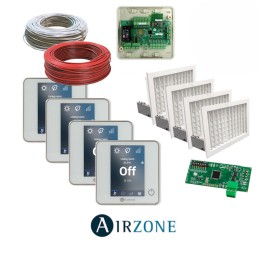 Kit Zoning System 4 Air Zones Airzone