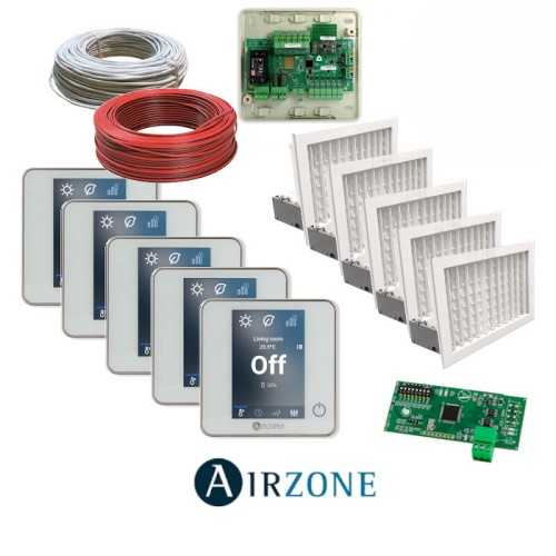 Kit Zoning System 5 Zones Airzone Flexa