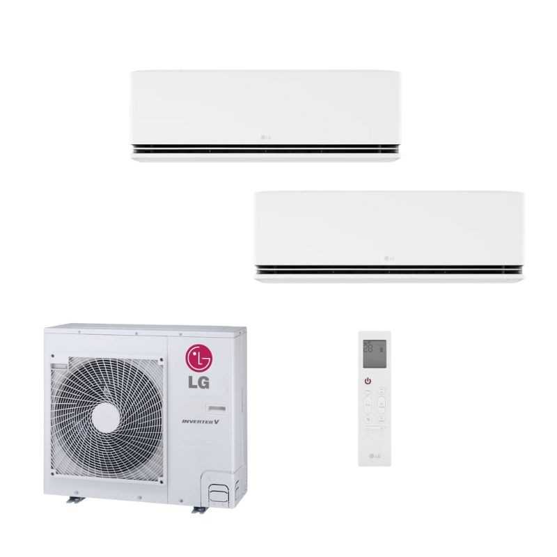 Air conditioning Multi Split 2x1 LG Mu3r19.u23 + p09snd.ns0 + p12snd.ns0 dualcool ai