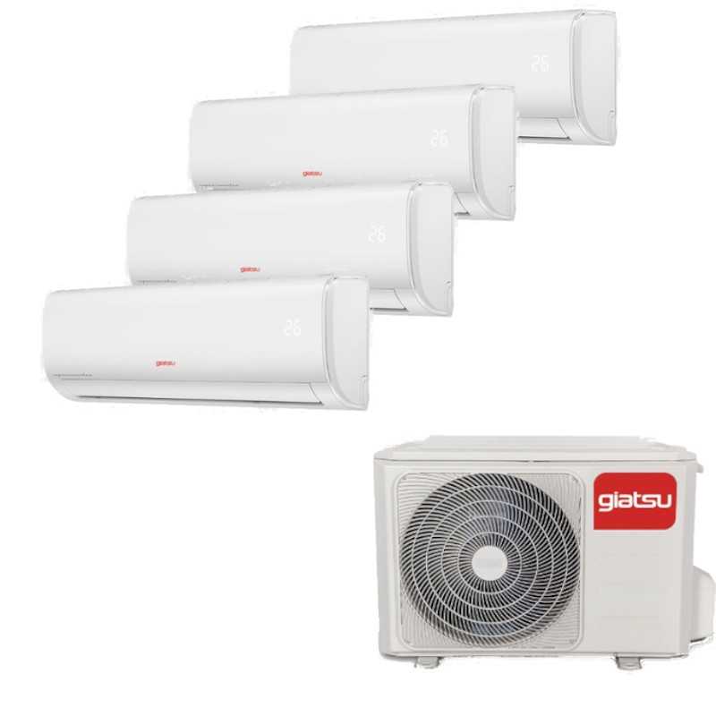 Airconditioning Kit 4x1 Multi Split Giatsu GIA-MO4-36IX41B2R32 + 3X GIA-MSI-09AR2ER32 + GIA-MSI-12ARER3232