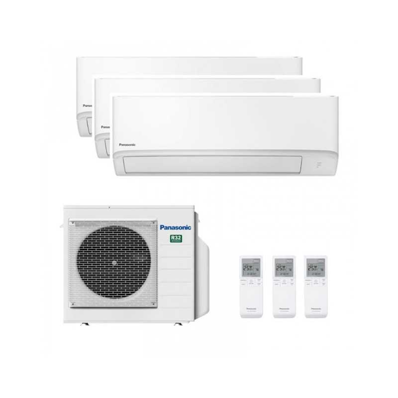 Klimaanlage 3x1 Multi Split Panasonic Ätherea cu-3z52tbe + 2x CS-Z25ZKEW + CS-Z35ZKEW