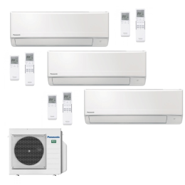 Multi Split 3x1 Panasonic CU-3Q52TBE + 3X CS-TZ25CKEW