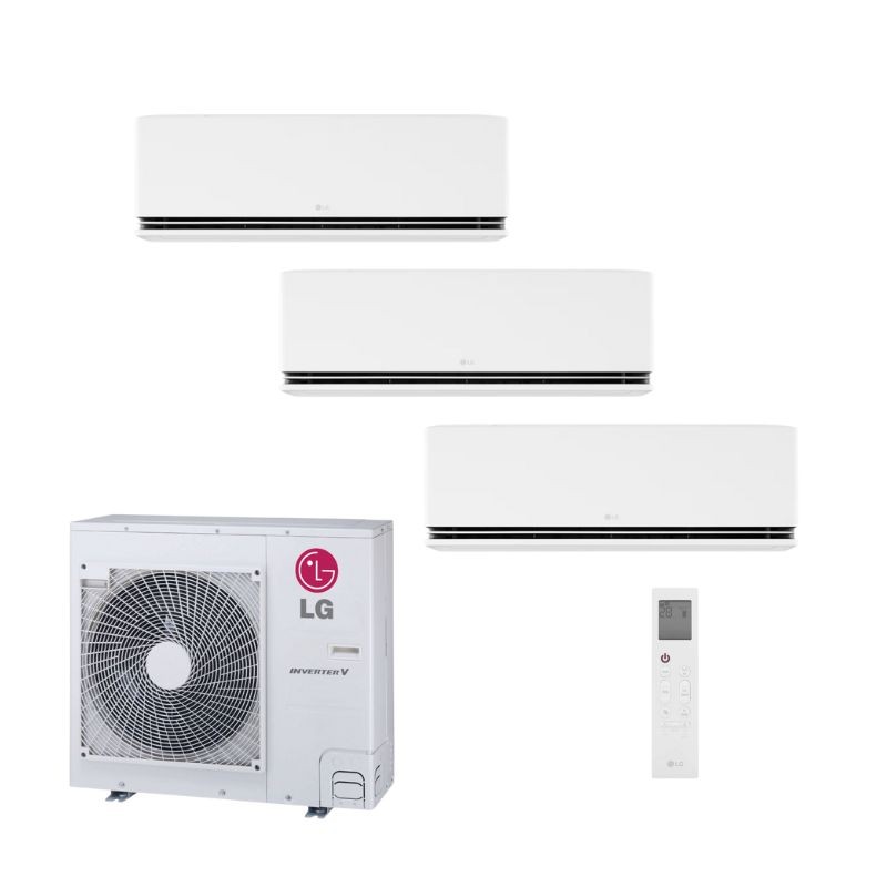 Aire Acondicionado Kit 3x1 Multi Split LG MU3R21.U23 + 3x H09S1D.NS1