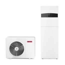 Aerotermia Ariston Nimbus Compact 120 m-T de la pompe nette de la chaleur R32 triphasée