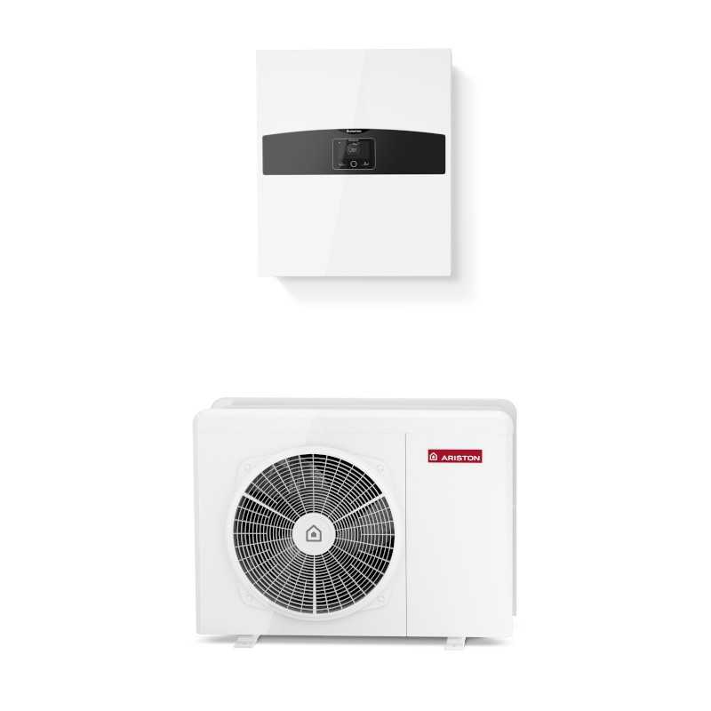 Aerotermia Ariston Nimbus Plus 80 S-T Net Pump Hather R32 triphasé