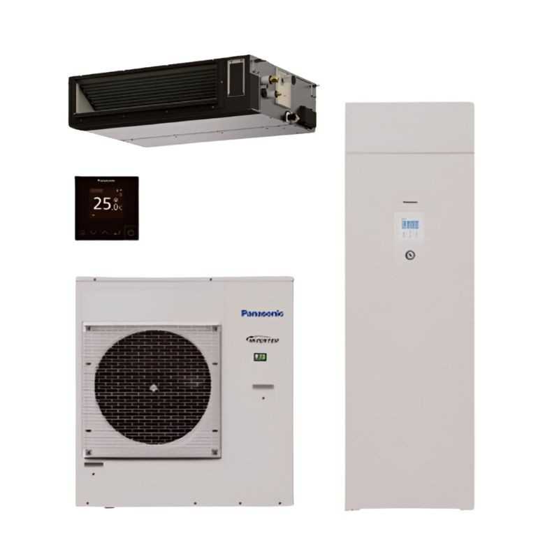 Aerotermia Panasonic Aquarea EcoFlex Compact R32 S-71WF3E-Leitsystem