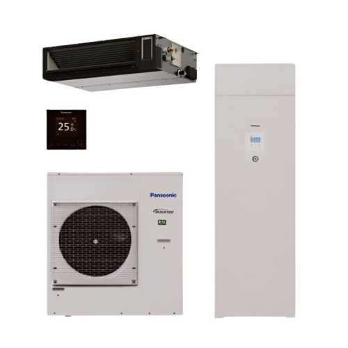 Aerotermia Panasonic Système de conduite R32 S-71WF3E Compact Aquarea EcoFlex