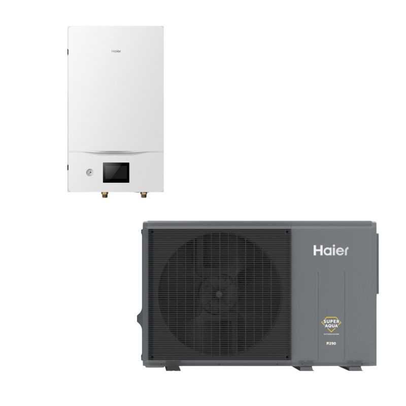 Aerotermia Haier AW042Hugha Hydro Split 4KW R290 single-phase