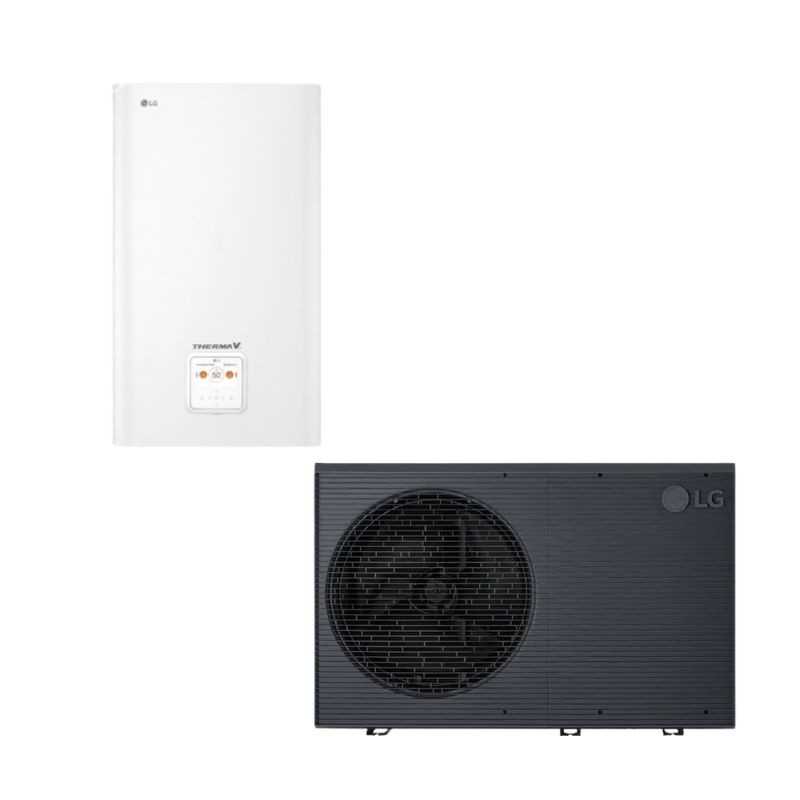 Aerotermia LG Therma V Hydrosplit mural 16kw pump heat R290 single-phase