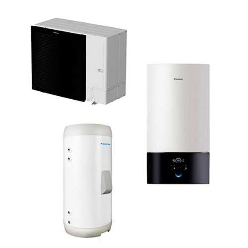 Aerotermia Daikin Altherma 3 Bible Labx1425DV Pompe de conception murale de la batterie R32 monophasée