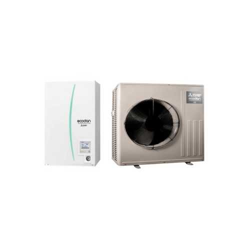 Aerotermia Mitsubishi Electric Ecodan Eco Inverter R32 suz-swm40va2 + erd-vm2e