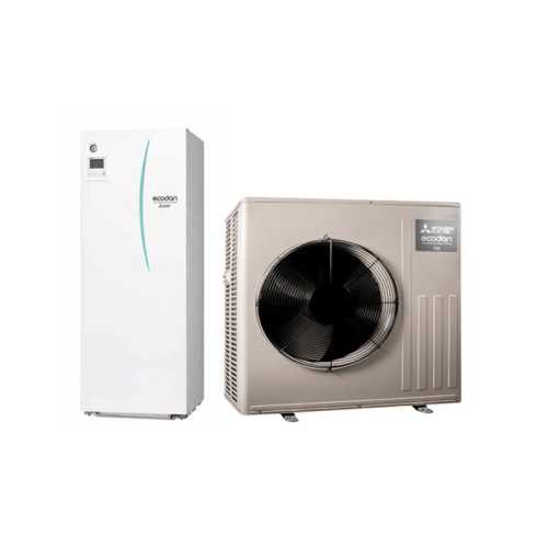Aerotermia Mitsubishi Electric ECODAN ECO-omvormer R32 SUZ-SWM80VA2 + ESTR20D-VM2E