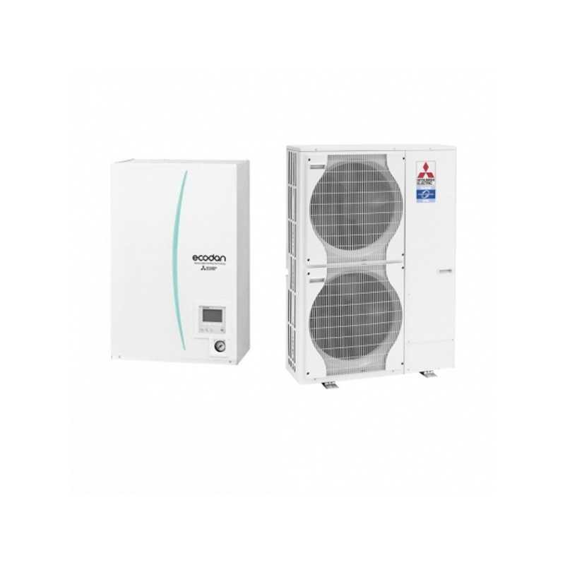 Aerotermia Mitsubishi Electric Ecodan Power Inverter Alta Potencia PUHZ-SW160YKA + ERSE-MEE trifásico
