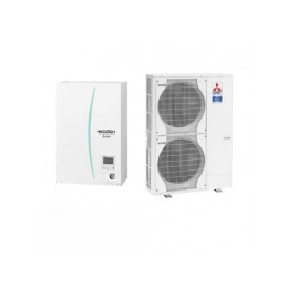 Aerotermia Mitsubishi Electric EcoDan Power Invert Puissance haute puissance Puhz-SW200yka + erse-med troisPhany