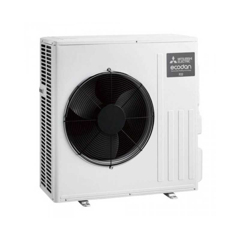 Buitenunit Aerotermia Mitsubishi Ecodan Suz-Swm60va Eco-omvormer