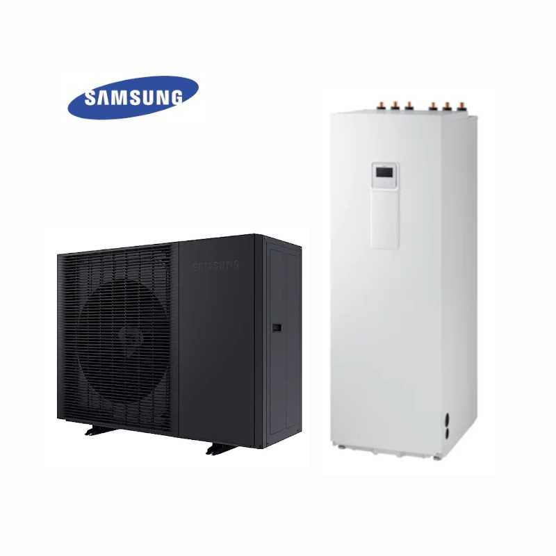 Aerotermia Samsung EHS Climatehub Mono AE080BXYDGG / EU + AE260CNWMGG / EU Heat Pump R32 three-phase