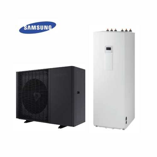 Aerotermia Samsung EHS ClimateHub Mono AE120BXYDGG / EU + AE260RNWMGG / EU Wärmepumpe R32 Dreiphasen