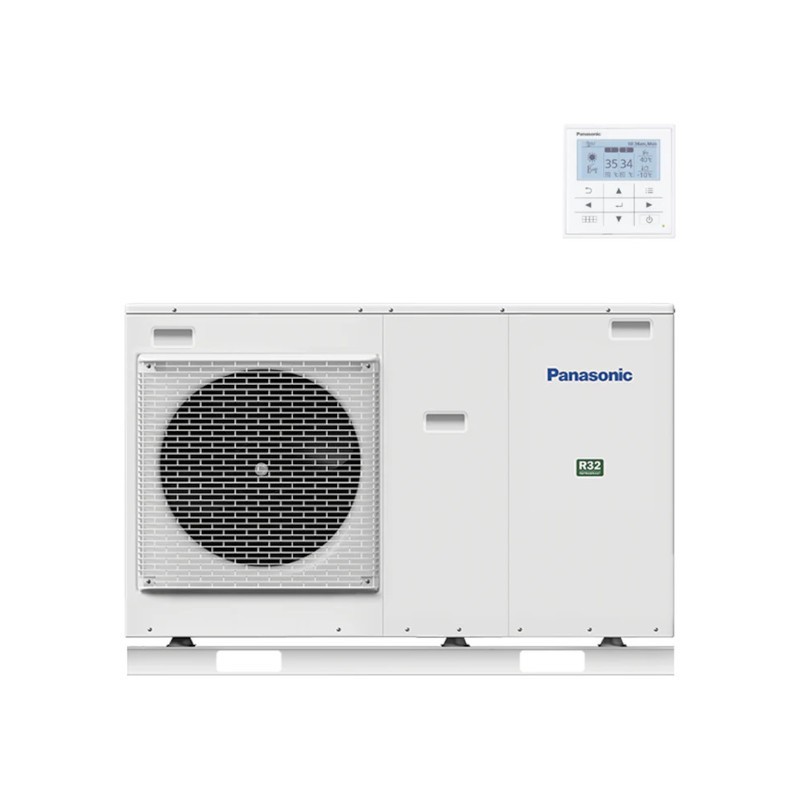 Aerotermia Monobloc Panasonic Aquarea WH-MDC09J3E5 Bomba Calor R32