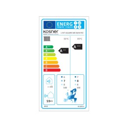 Kosner Aquaris MD 08 Monobloc Air-to-water Heat Pump R32