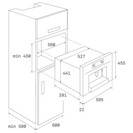 Cafetera Integrable Teka CLC855GM Inox