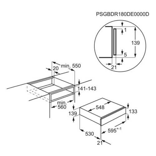 Calientaplatos Electrolux KBD4X
