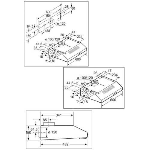 Balay 3BH262MBX Conventional Hood 60 cm