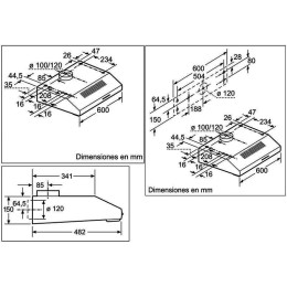 Balay 3BH263MB Conventional Hood 60 cm