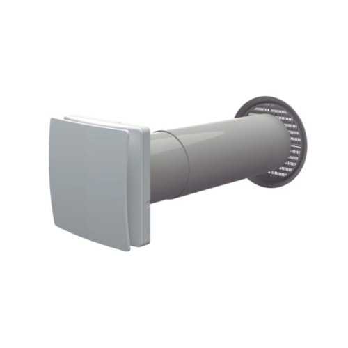 Heat recovery decentralized DF DUO 100 Siber