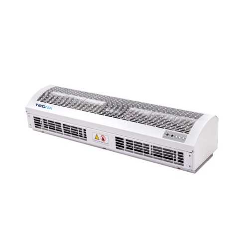 Air Curtain Tecna RM125-12-D/Y-B2-S met energiezuinige weerstandsverwarming