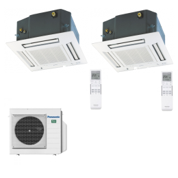 Airconditioning Multi Split 2x1 Cassette Panasonic CU-5Z90TBE + 2X S-50PY3E