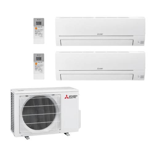 Climatisation multi-fractionnée 2x1 Mitsubishi Electric MXZ-2H40VF + 2x MSZ-HR25VF
