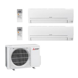 Air conditioning Multi Split 2x1 Mitsubishi Electric MXZ-2HA50VF + MSZ-HR25VFK + MSZ-HR35VFK